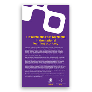Learning is Earning in the National Learning Economy (Map)